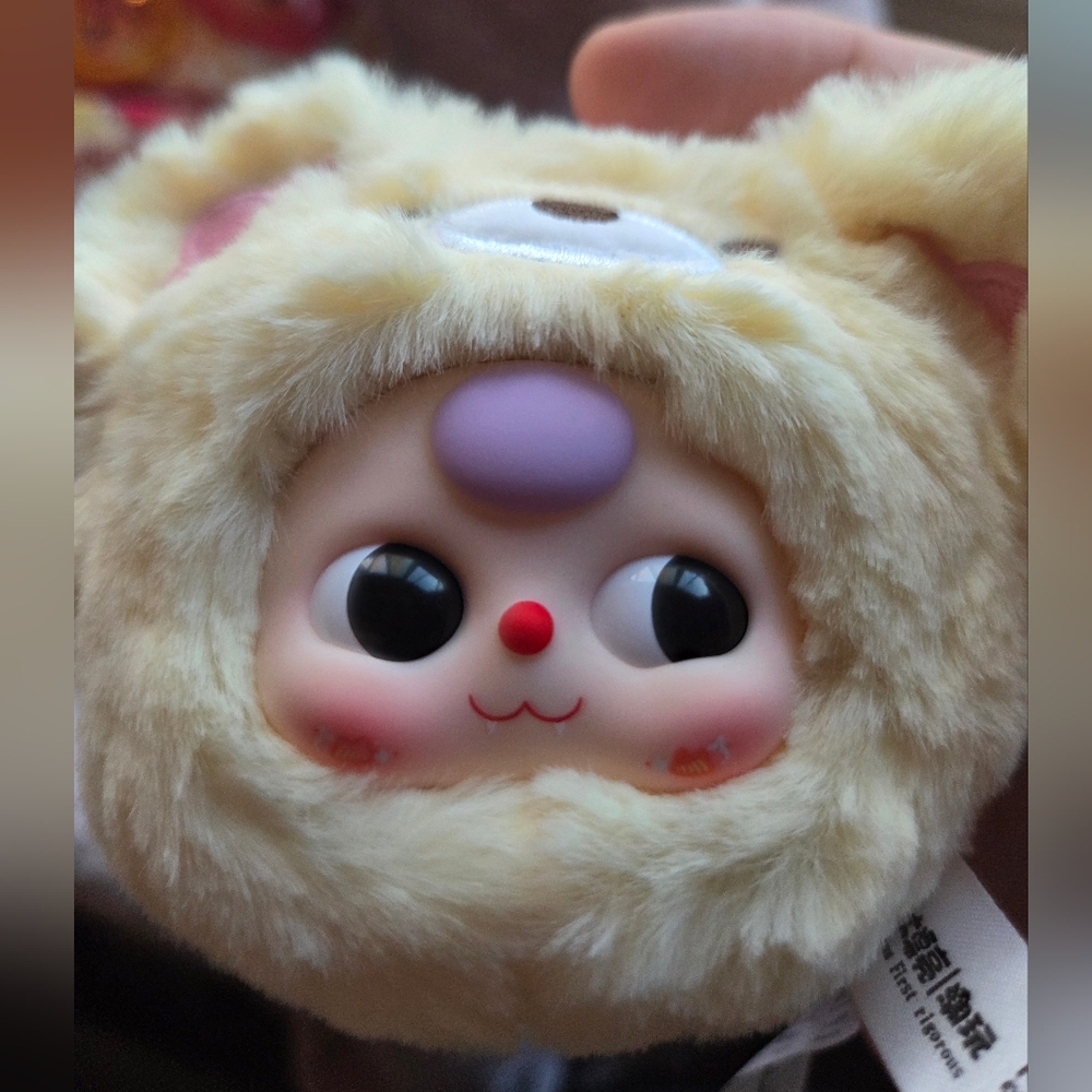 Plush Baby Three Blind Box Keychain Tiny Animal Bear Cute Kawaii